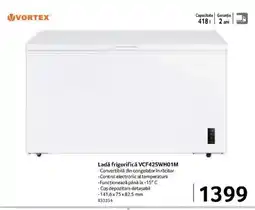Selgros VVORTEX Ladǎ frigorifică VCF425WH01M Ofertă
