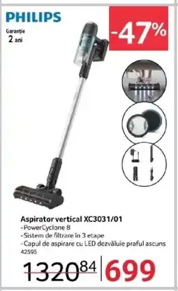 Selgros PHILIPS Aspirator vertical XC3031/01 Ofertă