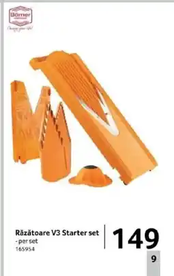 Selgros Răzătoare V3 Starter set Ofertă