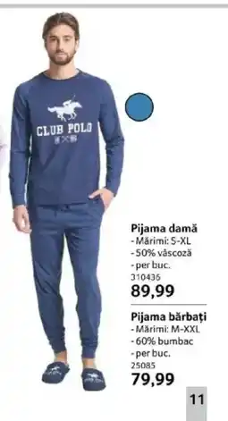 Selgros Pijama bărbați Ofertă