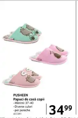 Selgros PUSHEEN Papuci de casă copii Ofertă