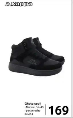 Selgros Kappa Ghete copii Ofertă