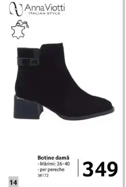 Selgros Botine damǎ Ofertă