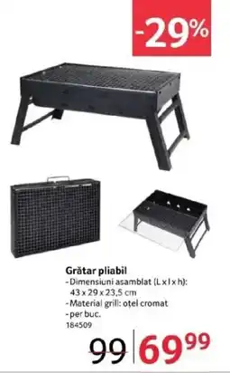 Selgros Grătar pliabil Ofertă