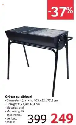 Selgros Grătar cu cărbuni Ofertă