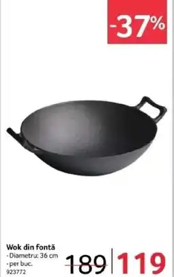 Selgros Wok din fontǎ Ofertă