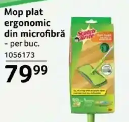 Selgros Mop plat ergonomic din microfibră Ofertă