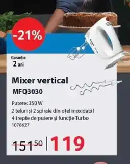 Selgros Mixer vertical MFQ3030 Ofertă