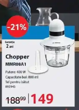Selgros Chopper MMR08A1 Ofertă