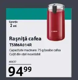 Selgros Raşniţă cafea TSM6A014R Ofertă