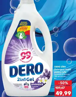 Kaufland DERO 2ÎN1 Detergent lichid pentru rufe Ofertă