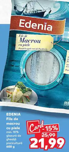 Kaufland EDENIA File de macrou cu piele Ofertă