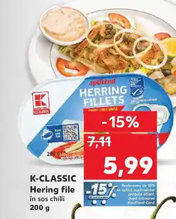 Kaufland K-CLASSIC Hering file Ofertă