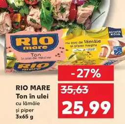 Kaufland RIO MARE Ton în ulei Ofertă