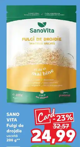 Kaufland SANO VITA Fulgi de drojdie uscată Ofertă