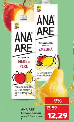 Kaufland ANA ARE Limonadǎ/Suc Ofertă