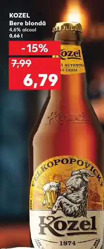 Kaufland KOZEL Bere blondă Ofertă