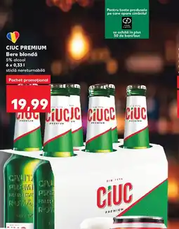Kaufland CIUC Premium Bere blondă Ofertă