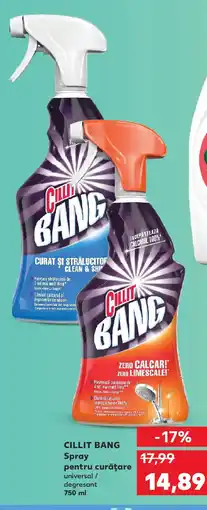 Kaufland CILLIT BANG Spray pentru curăţare Ofertă