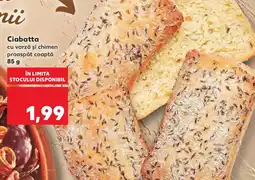 Kaufland Ciabatta Ofertă