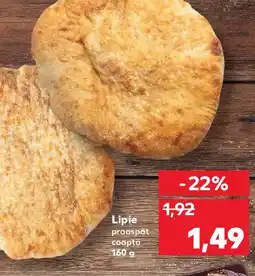 Kaufland Lipie proaspăt coapta Ofertă