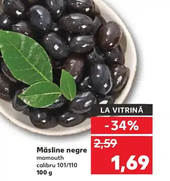 Kaufland Măsline negre mamouth Ofertă