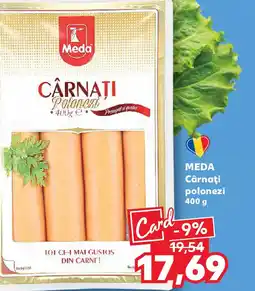 Kaufland MEDA Cârnaţi polonezi Ofertă