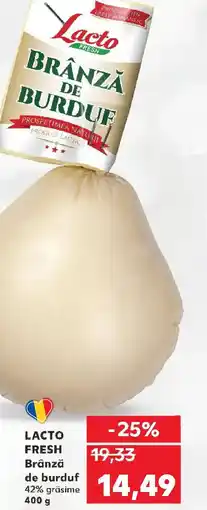 Kaufland LACTO FRESH Brânză de burduf Ofertă