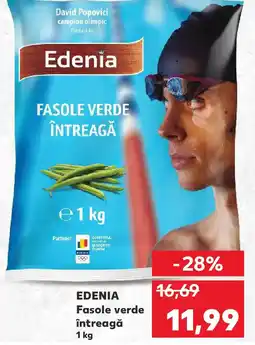 Kaufland EDENIA Fasole verde întreagă Ofertă