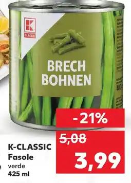 Kaufland K-CLASSIC Fasole verde Ofertă