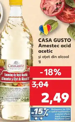 Kaufland CASA GUSTO Amestec acid acetic Ofertă
