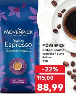 Kaufland MÖVENPICK Cafea boabe espresso/ gusto italiano Ofertă