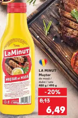 Kaufland LA MINUT Muştar Ofertă