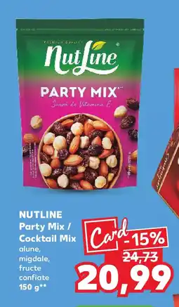 Kaufland NUTLINE Party Mix / Cocktail Mix Ofertă