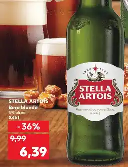 Kaufland STELLA ARTOIS Bere blondă Ofertă