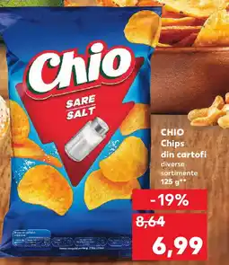 Kaufland CHIO Chips din cartofi diverse Ofertă