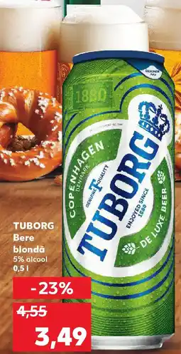 Kaufland TUBORG Bere blondă Ofertă