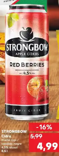 Kaufland STRONGBOW Cidru Ofertă