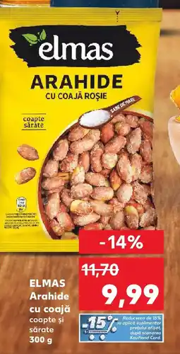 Kaufland ELMAS Arahide cu coajă Ofertă