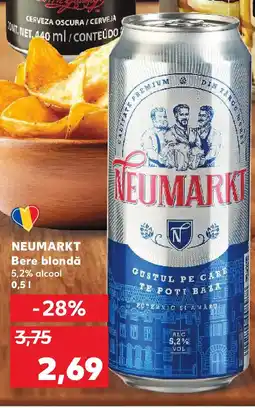 Kaufland NEUMARKT Bere blondă Ofertă