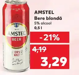 Kaufland AMSTEL Bere blondă Ofertă