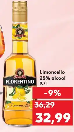 Kaufland Limoncello 25% alcool Ofertă