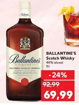 Kaufland BALLANTINE'S Scotch Whisky Ofertă