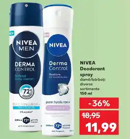 Kaufland NIVEA Deodorant spray damă/bărbați Ofertă