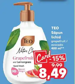 Kaufland TEO Săpun lichid Ofertă