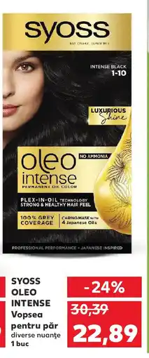 Kaufland SYOSS Oleo Intense Vopsea pentru păr Ofertă
