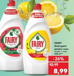 Kaufland FAIRY Detergent pentru vase Ofertă