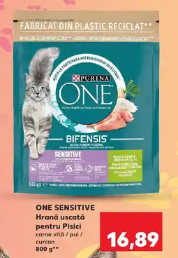 Kaufland PURINA One sensitive Hrană uscată pentru Pisici Ofertă