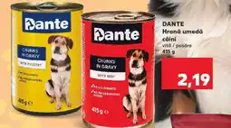Kaufland DANTE Hrană umedă câini Ofertă