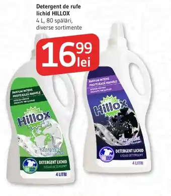 Hillox Detergent de rufe lichid